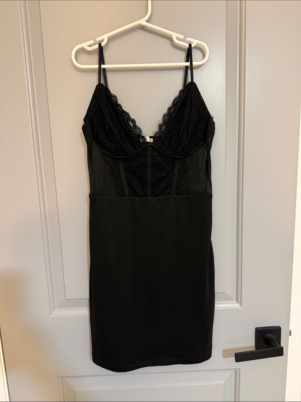 Garage Mini Mesh Lace Dress